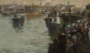 Departure From The Clyde - Bound For The Front
