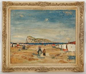 View Of Gibraltar From Algeciras by James Kay