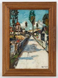 Belgian Street Scene by James Kay