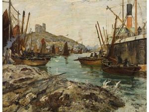 Tarbert Harbour by James Kay