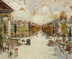 The Madeleine, Paris by James Kay