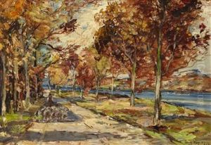 Autumn On The Gareloch by James Kay