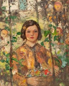 Portrait Of The Artist's Daughter, Violet
