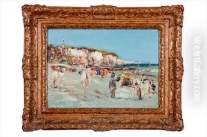 La Plage, Dieppe by James Kay