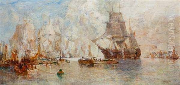 Riverscene And Shipping - view 1