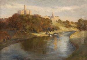Warkworth Castle by James Kay