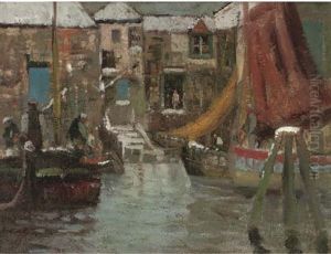 Rotterdam Harbour by James Kay