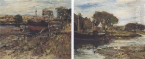 Steam Launch On The River