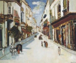 A Street Scene In Majorca