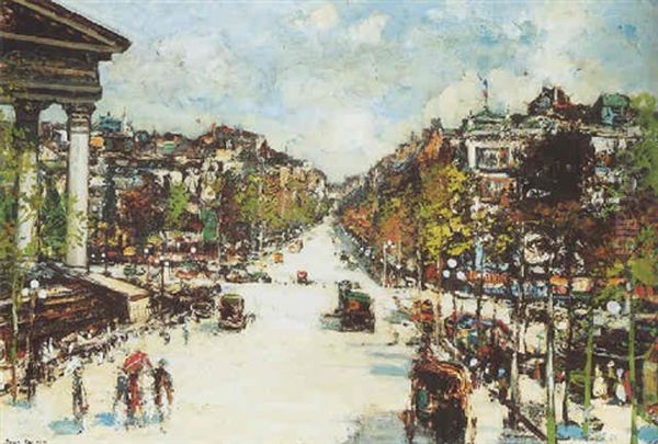 The Madeline And Rue Royal, Paris - view 1
