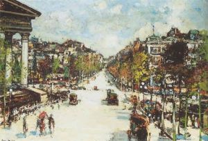 The Madeline And Rue Royal, Paris