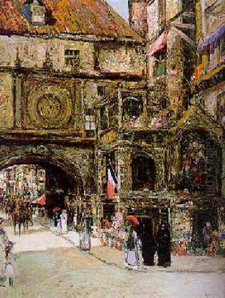 Le Grosse Horloge, Roen - view 1