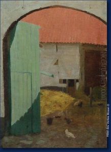 Cour De Ferme by Ludovic Baues