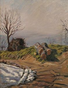 Letzter Schnee by Conrad Kayser