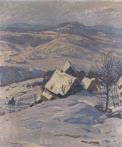 Wintersonne by Conrad Kayser