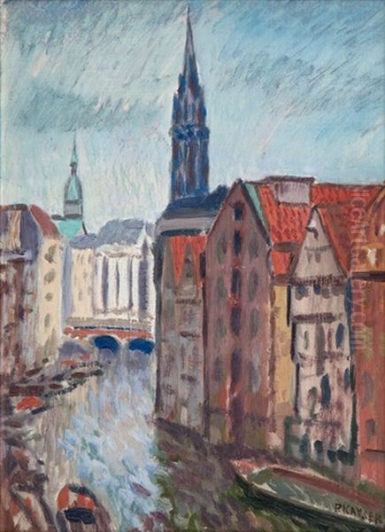 Blick Durch Den Nikolaifleet - view 1
