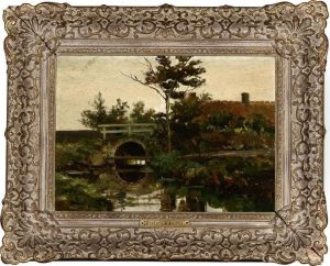 Dutch Landscape With A Bridge