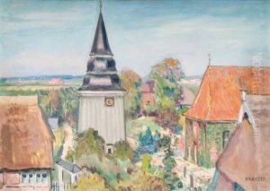 Church In Curslack by Paul Kayser