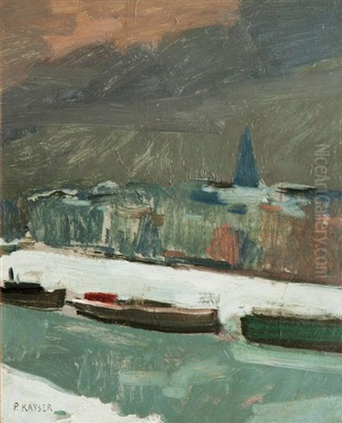 Boats On The River - view 1