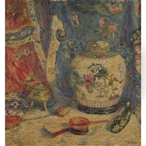 Chinese Still Life by Susette Inloes Schultz Keast