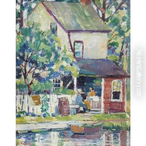 Lumberville Neighbors by Susette Inloes Schultz Keast