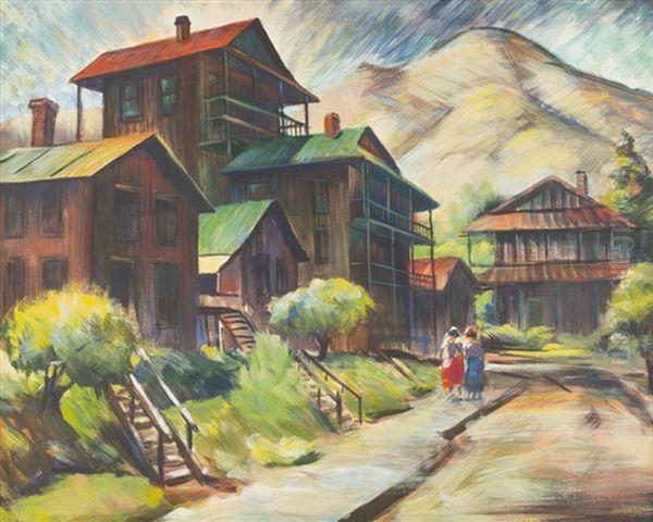 A Stroll In Jerome - view 1