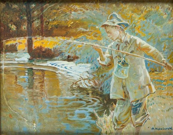 Fishing Boy - view 1