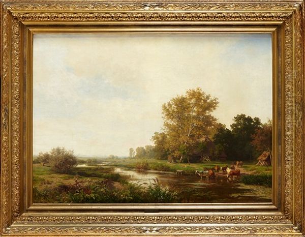 Paysage Sur La Lys - view 1