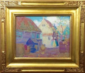 In A Dutch Village by Frances Keffer