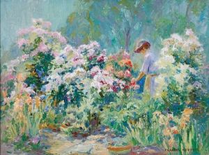 Phlox Garden by Frances Keffer