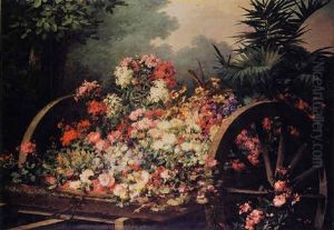 A Cart Of Wild Flowers