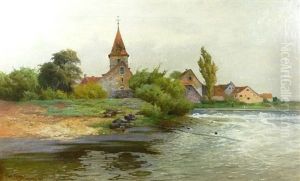 Frankische Landschaft by Karl Kehr