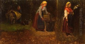 Feminine Figures by Alfredo Keil