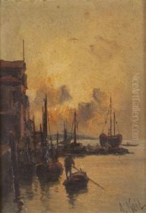 Caes Da Palha Em Veneza Caes Da Palha Em Veneza