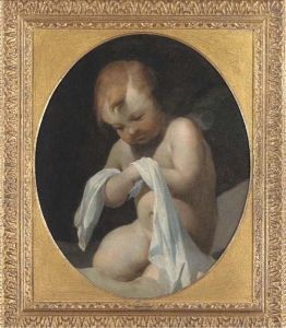 A Putto by Lubin Baugin