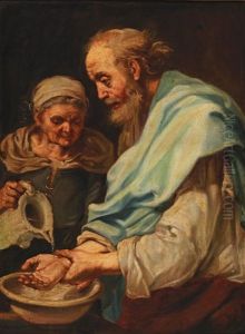 Washing Hands (allegory Of Water) Washing Hands (allegory Of Water)