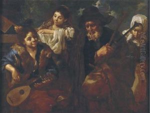 Musicanti by Bernhard Keil, Monsu Bernardo