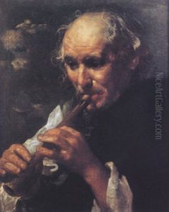 Le Joueur De Flute by Bernhard Keil, Monsu Bernardo