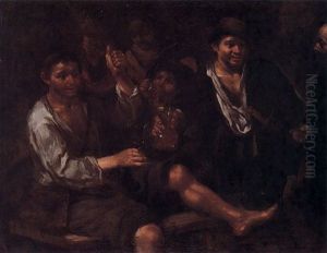 Los Borrachos by Bernhard Keil, Monsu Bernardo