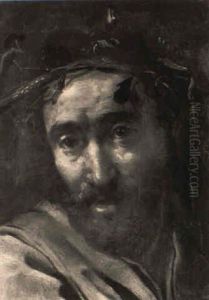 Testa Di Vecchio by Bernhard Keil, Monsu Bernardo