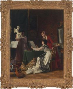 Art Studies by Charles Baugniet
