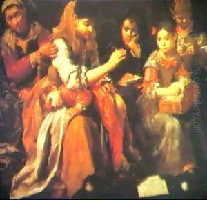 A Schoolroom by Bernhard Keil, Monsu Bernardo