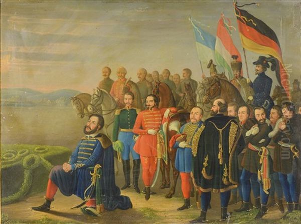 Surrendering Revolutionaries In Year 1848 - view 1