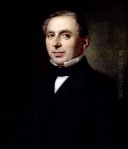 Bildnis Eines Grauhaarigen Herrn by Friedrich Keil