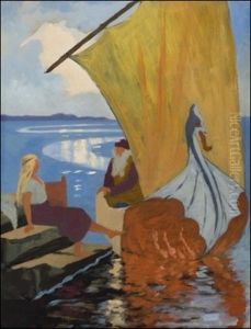 Kalevala-aihe by Sigfrid August Keinanen