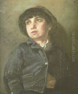 Italiensk Gosse by Sigfrid August Keinanen