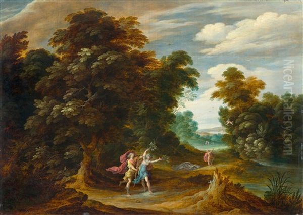 Landscape With Scenes Of Apollo And Daphne - view 1