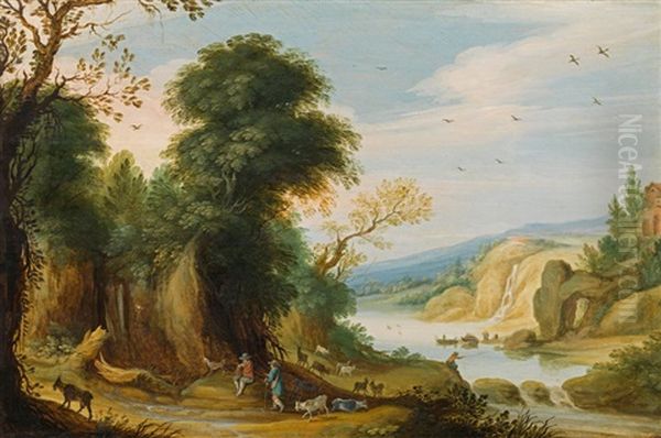 Flusslandschaft - view 1