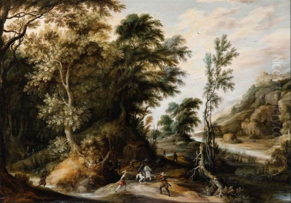 Landscape With A Robbery Scene - view 1