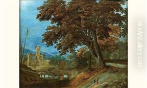 Paysage A L'arbre by Alexander Keirincx